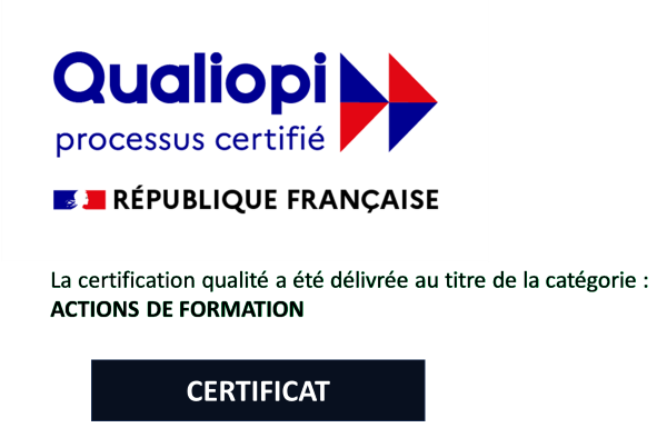 Qualiopi Ecriture Noire Fond Transparent Certificat